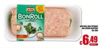 Bon Roll Aia con spinaci