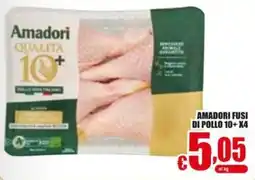 Gesad Supermercati Amadori fusì di pollo 10+ offerta