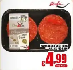 Gesad Supermercati Hamburger scottona offerta