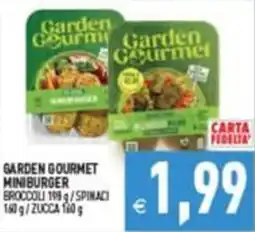 Supermercati Agorà Garden Gourmet Miniburger offerta