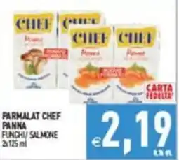 Supermercati Agorà Parmalat Chef Panna Funghi / Salmone offerta