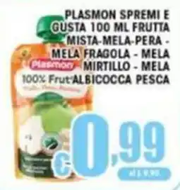 Sacoph Plasmon Spremi e Gusta Frutta Mista offerta