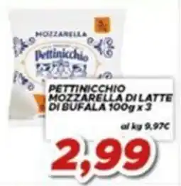 MA Supermercati Pettinicchio Mozzarella di Bufala offerta