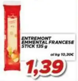 MA Supermercati Entremont emmental francese stick offerta