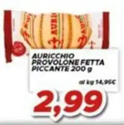 MA Supermercati Auricchio provolone fetta piccante offerta