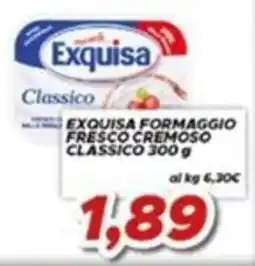 MA Supermercati Exquisa Formaggio Fresco Cremoso Classico offerta