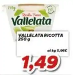 MA Supermercati Vallelata Ricotta offerta