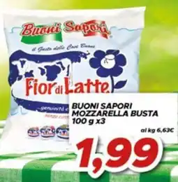 MA Supermercati Buoni Sapori mozzarella busta offerta