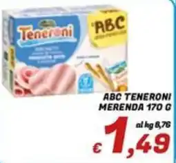 Idromarket ABC Teneroni merenda offerta