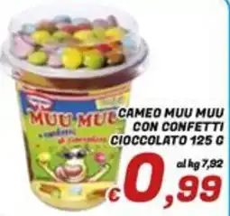 Idromarket Cameo muu muu con confetti cioccolato offerta