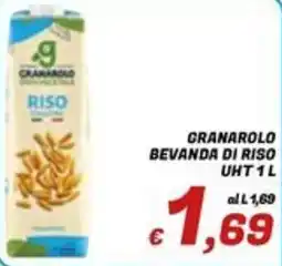 Idromarket Granarolo bevanda di riso offerta