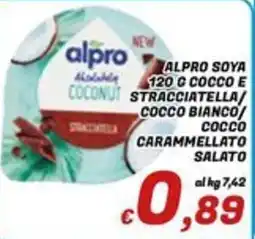 Idromarket Alpro soya cocco e stracciatella offerta