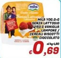 Idromarket Mila YOG.C+C Senza Lattosio offerta
