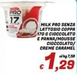 Idromarket Milk Pro senza lattosio coppa offerta