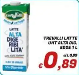 Idromarket Trevalli latte UHT alta dig. edge offerta