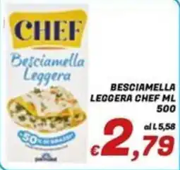 Idromarket Besciamella Leggera Chef offerta