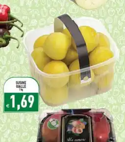 Supermercati Agorà Susine gialle offerta