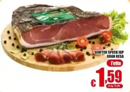 Gesad Supermercati Senfter Speck IGP Gran Resa offerta