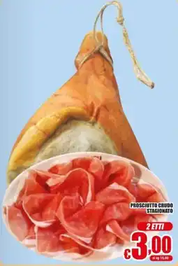 Gesad Supermercati Prosciutto crudo stagionato offerta