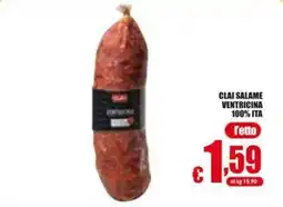 Gesad Supermercati Clai salame ventricina offerta