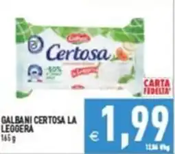 Supermercati Agorà Galbani Certosa la leggera offerta