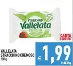Supermercati Agorà Vallelata Stracchino cremoso offerta