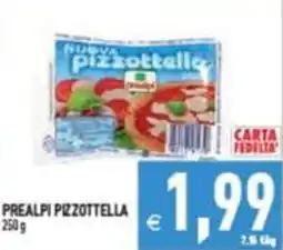 Supermercati Agorà Prealpi pizzottella offerta