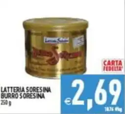 Supermercati Agorà Burro Soresina offerta