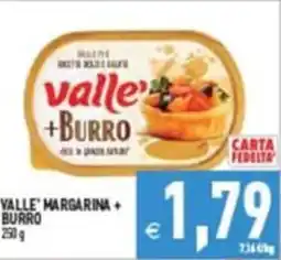 Supermercati Agorà Valle' margarina + burro offerta