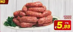 Idromarket Salsicce di suino offerta
