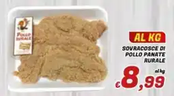 Idromarket Sovracosce di pollo panate rurale offerta