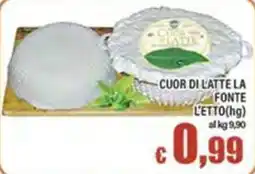 Top Supermercati Cuor di latte la fonte offerta