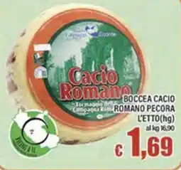 Top Supermercati Cacio Romano offerta