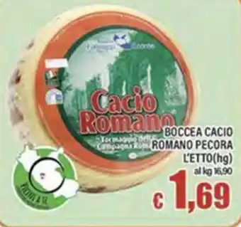 Top Supermercati Cacio Romano offerta