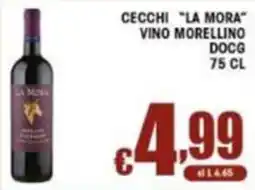 Sacoph Cecchi La Mora Vino Morellino DOCG offerta