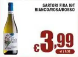 Sacoph Sartori Fira IGT offerta