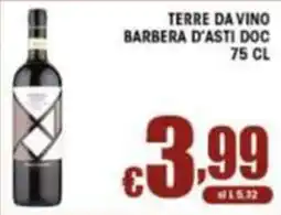 Sacoph Terre da Vino Barbera d'Asti Doc offerta