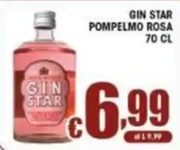 Sacoph Gin Star pompelemo rosa offerta