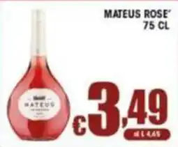 Sacoph Mateus Rose' offerta