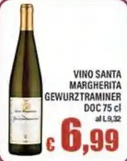 Top Supermercati Vino Santa Margherita Gewurztraminer offerta