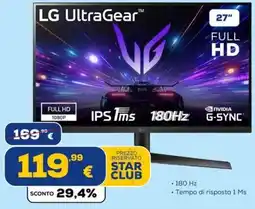 Euronics Tufano LG UltraGear offerta