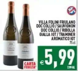 Supermercati Agorà Villa Folini Friulano offerta