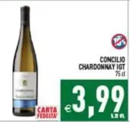 Supermercati Agorà Concilio Chardonnay IGT offerta