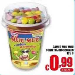 Gesad Supermercati Cameo Muu Muu confetti al cioccolato offerta