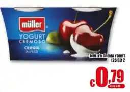 Gesad Supermercati Müller Yogurt cremoso ciliegia in pezzi offerta