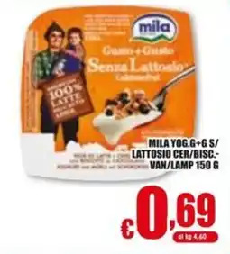 Gesad Supermercati Mila Yog.G+G S/Lattosio Cer/Bisc.-Van/Lamp offerta