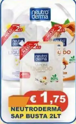 Magazzini del Risparmio Neutroderma Sapone Liquido offerta