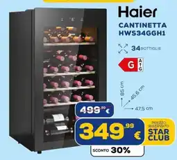 Euronics Tufano Haier cantinetta offerta