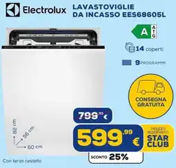 Euronics Tufano Electrolux lavastoviglie da incasso offerta