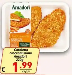 Ipercarni Cotoletta croccantissima Amadori offerta